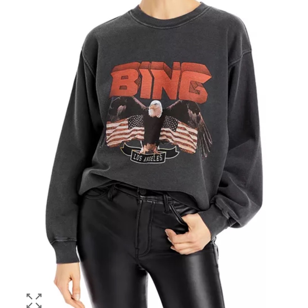 Anine Bing Vintage Eagle Sweatshirt